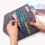Gói thẻ du lịch đa chức năng ví thẻ đa thẻ gói thẻ thư phụ nữ gói giấy phép lái xe gói tài liệu nam ví đựng thẻ cho nữ
