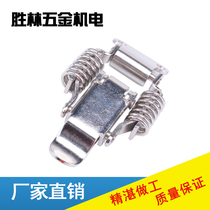 Stainless steel spring lock Hardware box buckle Luggage accessories buckle Duckbill buckle Toolbox bag buckle lock J108