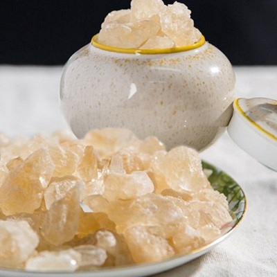 甘汁园小粒黄冰糖罐装1000g