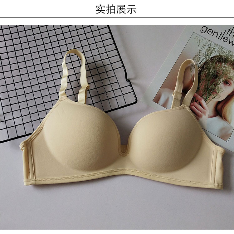 Dàn một mảnh không có vòng thép tập hợp áo ngực thể thao thoáng khí thoải mái điều chỉnh dây đeo vai khóa áo ngực cô gái ao lot