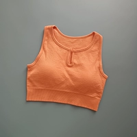 Оранжевый, V-образный вырез