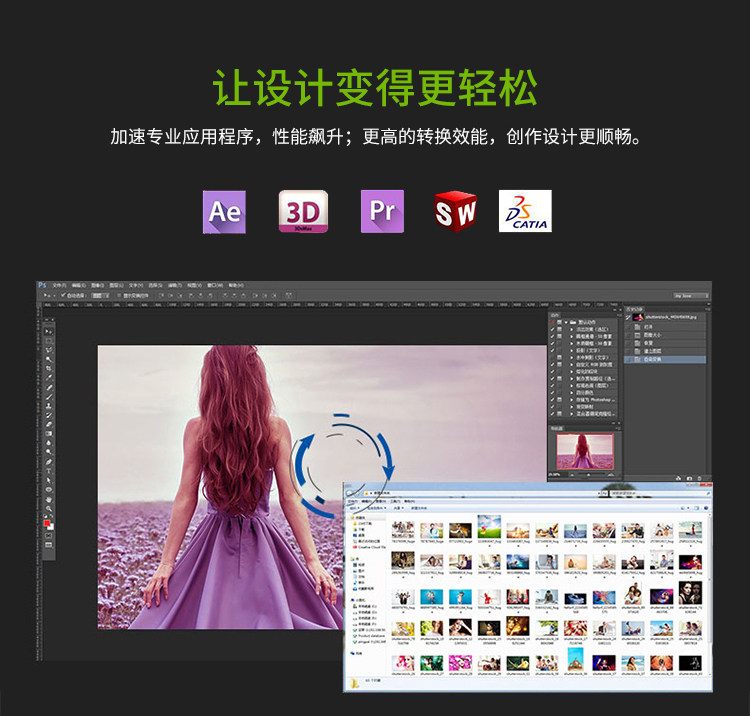 Видеокарта nvidia英伟达quadro p1000显卡专业设计师绘图设计专业显卡 GEFORCE