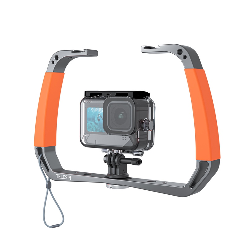 Telesin Is Suitable for Gopro and Dji Cameras, Stabilizer Bracket, Gopro Diving Handheld Rod, Deep Diving Bracket