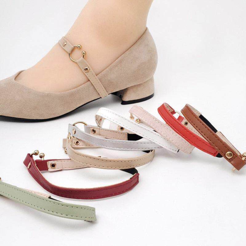 Mighty Laces Narrow Version Comfort Elegant Beam Shoelaces High Heel Shoes Anti Fall Heel Fixing Strap Shoes Big No Heel Gold