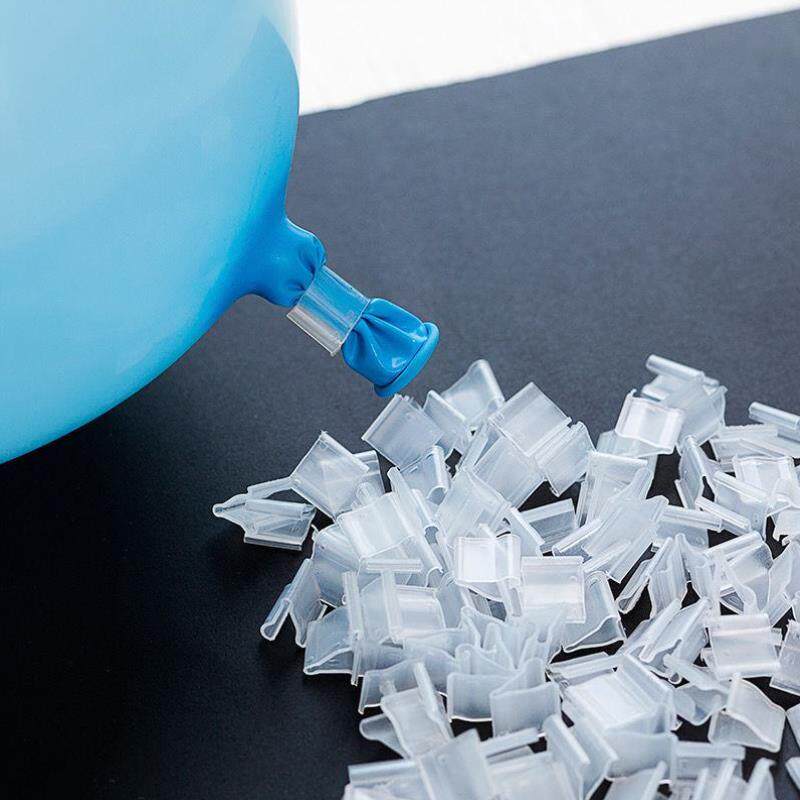 Tied Balloon Divine Instrumental Wedding BALLOON H SHAPE V SHAPED CLOSURE CLIP BALLOON ACCESSORIES BALLOON CLIP CLOSURE CLIP LOCK GAS