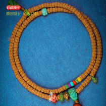 (Guoshi designer) Turquoise Dadao set full set of re-engraved tablets turquoise mineral standard accessories