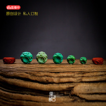 (Fruit stone designer) swallowing gold beast original design first 2020 New Years money to absorb gold Nafu turquoise