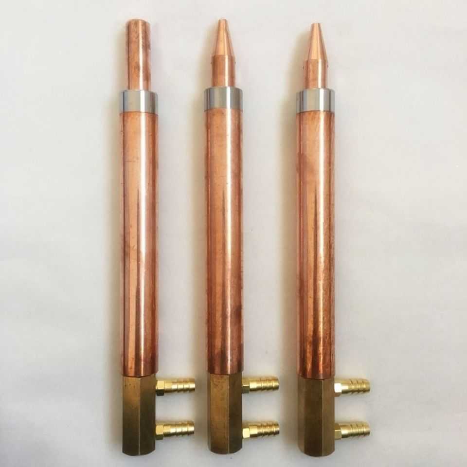 Resistance welding electrode grip pole spot welding machine with water copper rod cooling electrode copper rod chrome zirconium copper electrode grip pole