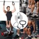 New Thickened Kettlebell Dumbbell with Snap-On Handle, Suitable for Bar Diameters of 24Mm-42Mm, Quick One-Button Adjustment