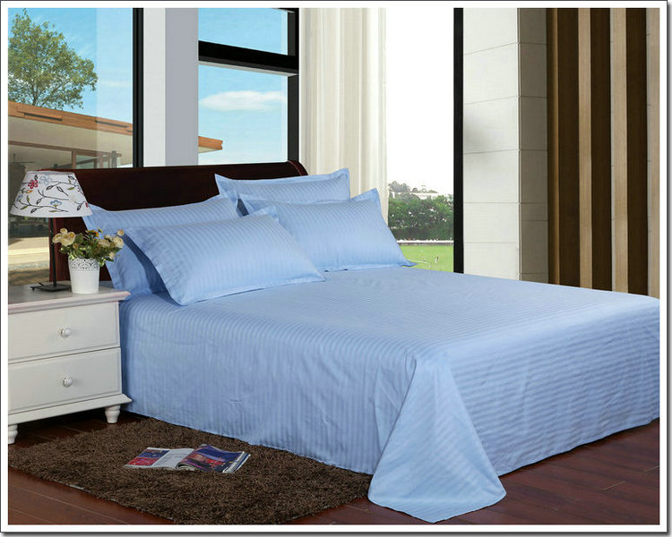 Bông bốn mảnh trắng ba mảnh quilt cover sheets giường 笠 kit bông vải khách sạn bộ đồ giường khách sạn