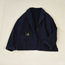 Two people produce LRCP) but it is blue-Singer) fleece small suit jacket special
