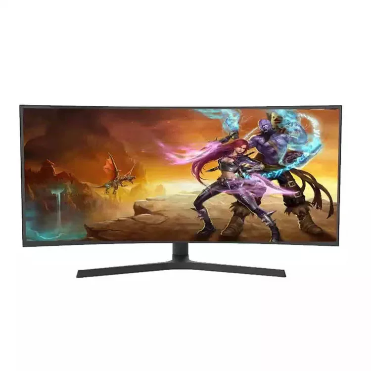 34-дюймовый 4K IPS дисплей RGB эффект подсветки 165Гц высокая частота обновления двойной интерфейс для развлечений и офиса