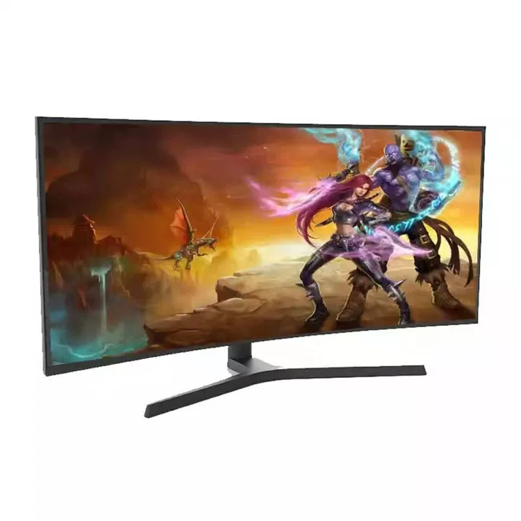 34-дюймовый 4K IPS дисплей RGB эффект подсветки 165Гц высокая частота обновления двойной интерфейс для развлечений и офиса