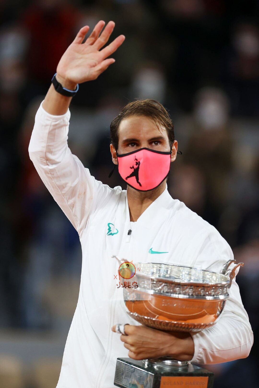 Abroad PINK UNISEX ADULT MASK PARÍS 2020 Nadal RAFA Mask