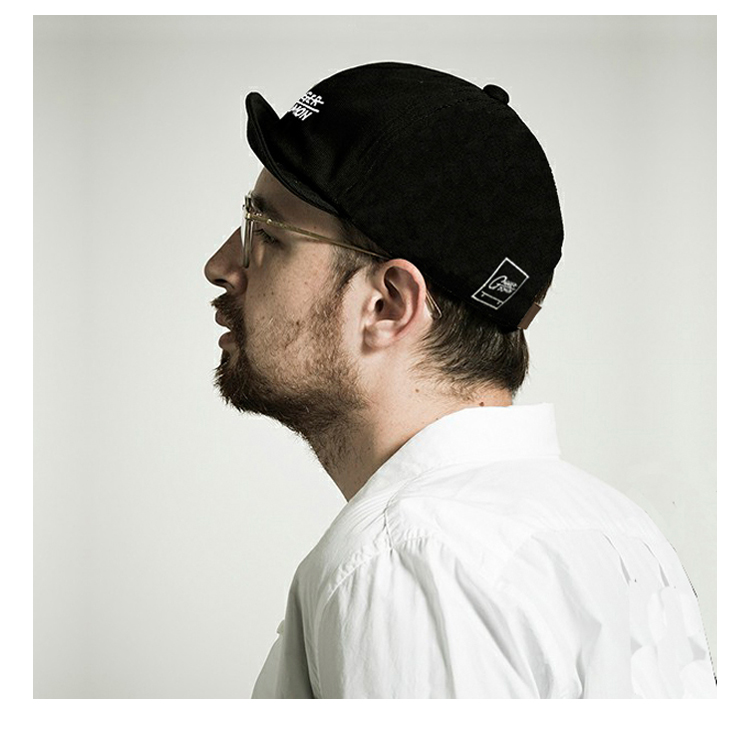 short brim hat mens