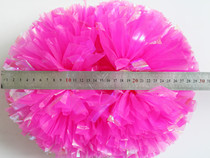 Medium double-headed cheerleading team flower ball cheerleading hand flower colorful crystal flower ball dance supplies large event props