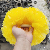 Small cheerleading team cheerleading flower ball matte middle double head square dance hand flower sports event Dance props