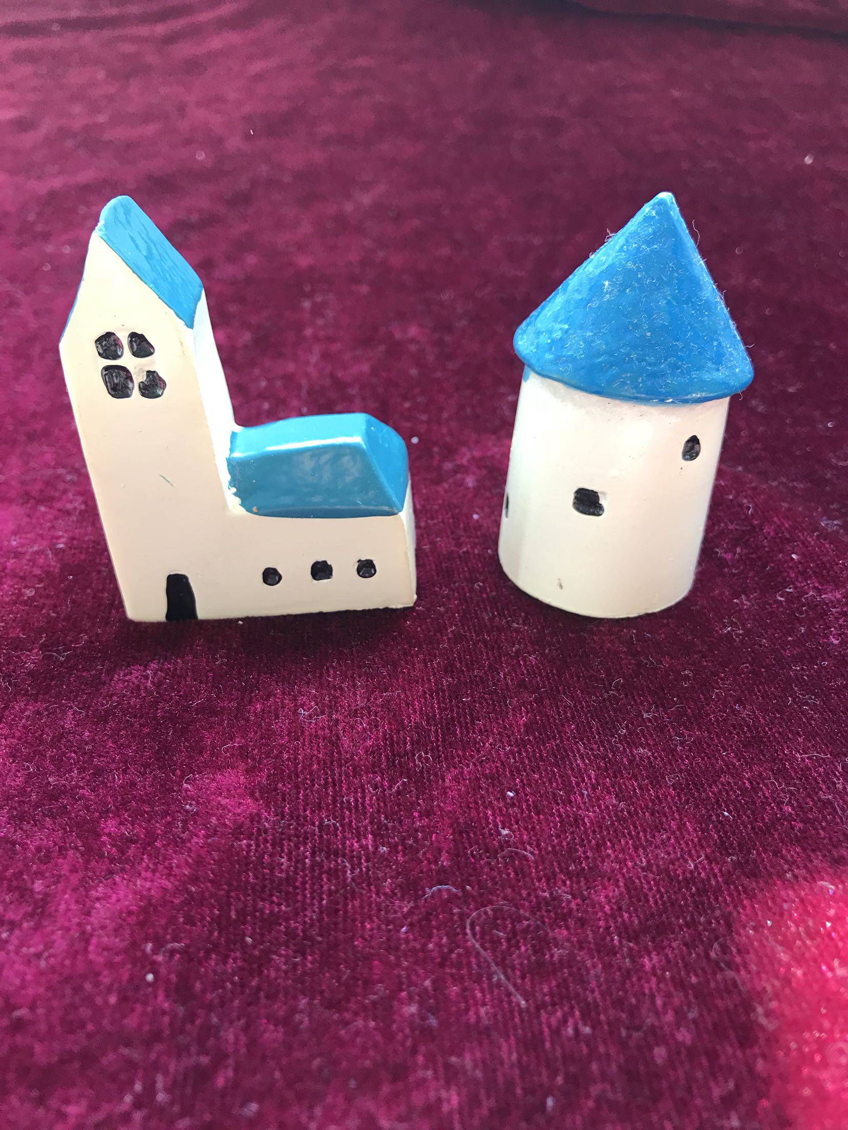 Outlet Japan Microminiature Landscape Lovely Home Swing Accessories Small House (two-in-two-in) ceramic solid