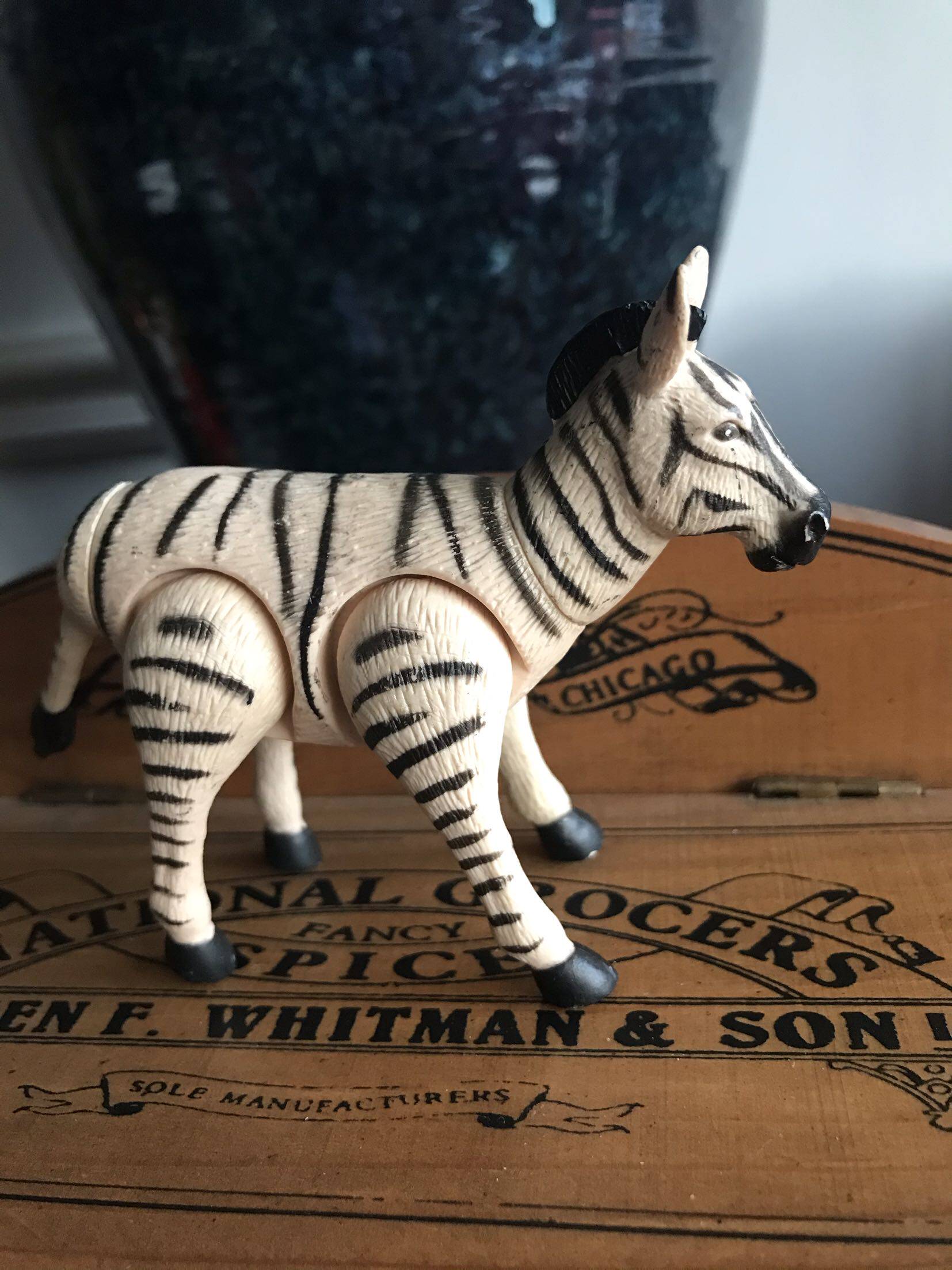 Export Order Old Goods Zebra Magnetic Parquet Animal Toy Doll