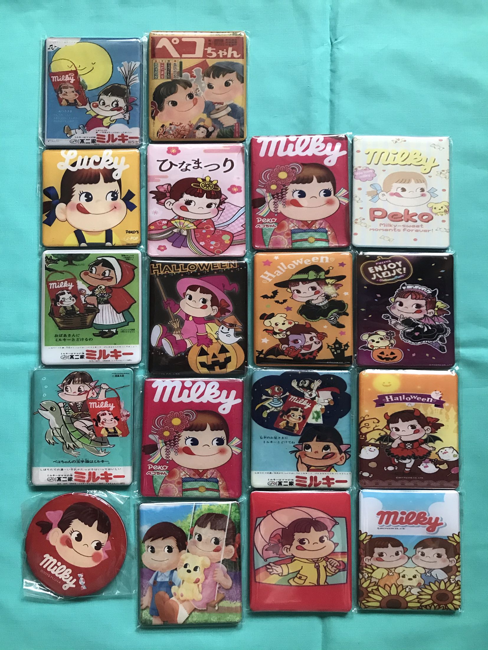 Export Japan Order ultra-cute No 2 Milk Brother-in-law Oversized Magnetic Fridge Sticker Combo