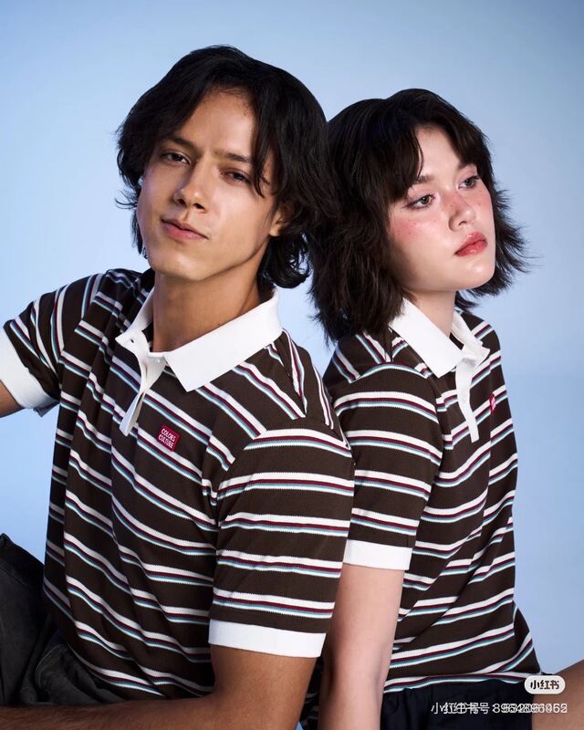 [in Stock] Cc Striped Polo Short-Sleeve Shirt Has Been Sold Out by Young Girls