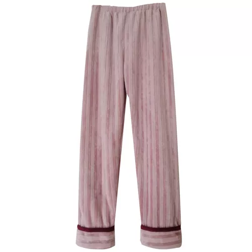 Зимние фланелевые штаны, флисовая длинная коралловая бархатная пижама для отдыха подходит для мужчин и женщин, увеличенная толщина, оверсайз