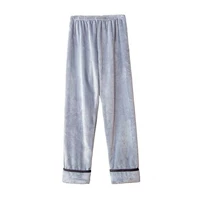 Штаны с серебряными серо -серебряными мужчинами