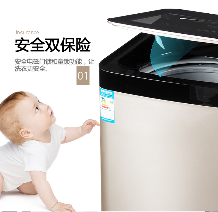 máy giặt sấy samsung Rongshida máy giặt mẹ tự động sưởi ấm hộ gia đình kích thước thùng không sạch và kích thước tiệt trùng trẻ sơ sinh - May giặt máy giặt lg 7kg