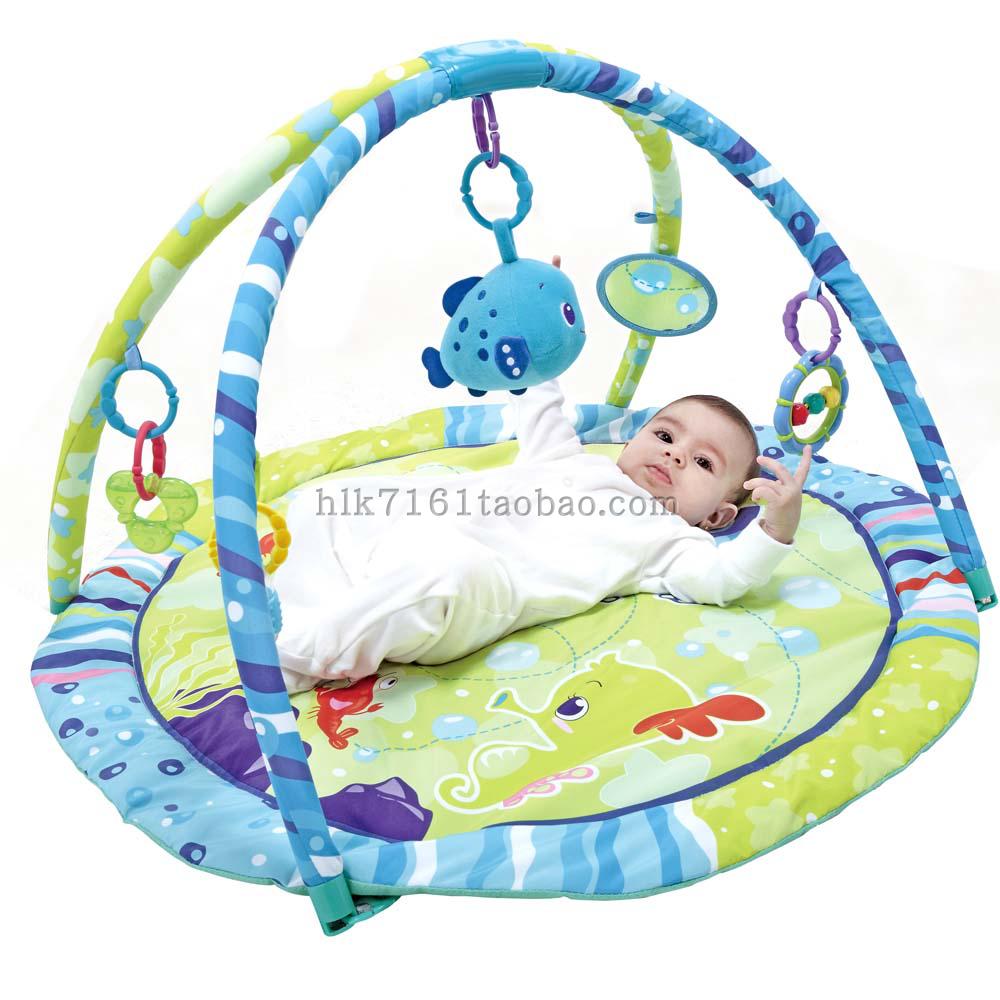 mastela mestrom baby fitness game mat toy stand fabric game crawling mat fitness rack