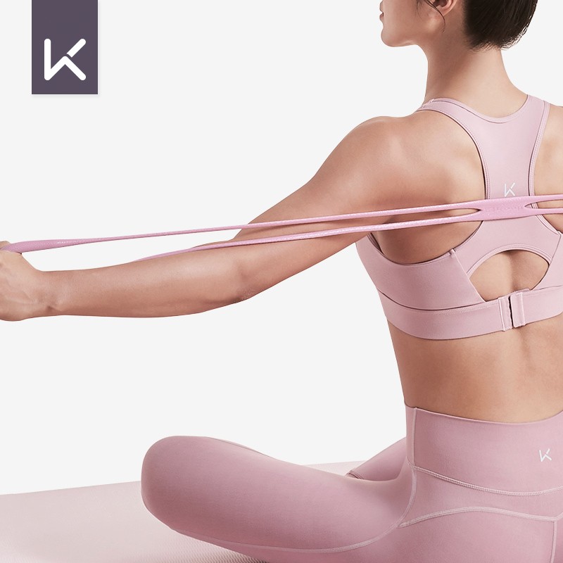 Keep eight-character puller stretcher female multi-functional open-back elastic rope pull-back male home fitness sports equipment