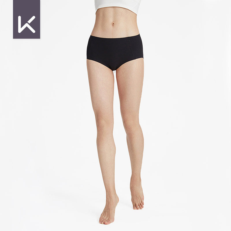 Keep flagship store women's antibacterial nude skin-friendly elastic breathable seamless triangle sports underwear 11676
