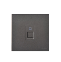 Simon one information socket fluorescent gray (S2661-5218)