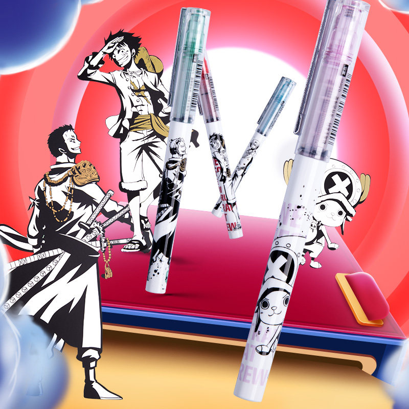 Morning light speed dry neutral pen 57909 direct liquid ball pen smooth and continuous ink navigation king black pen 0 5 excellent pen