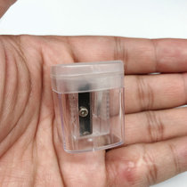 Beiwei pencil sharpener mini transparent pencil Planer capped pencil sharpener YM139 environmentally friendly