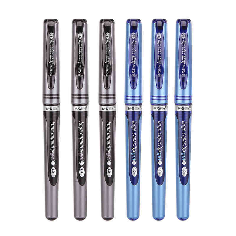 Chenguang stationery gel pen 1 0mm large stroke signature pen water-based AGP13604 black