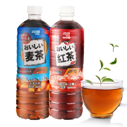 Япония Dayo Dydo Barley Tea Wrink 600 мл*15 бутылок с полной коробкой Установленной
