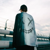 Rickyisclow Jokeric Clown, чтобы разорвать рубашку смайлики мужская длинная жаленый приливная карточка