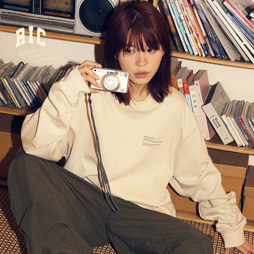 RickyisClown Лонгслив для влюбленных, осенний, оверсайз