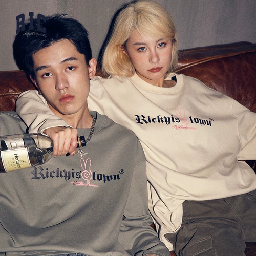 Ric Gothic Basic Flound Plound Long -sleeed T -Fork