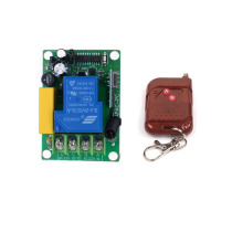 Wireless remote control switch single path 220V or 12-48V 30A High power motor control switch digital