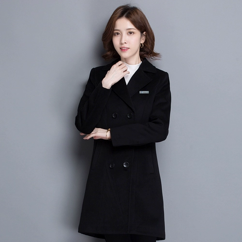 Шерстяное пальто подходит для мужчин и женщин, комбинезон