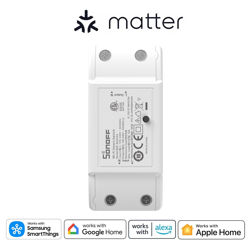 Matter Switch Single-Pole Smart Rebound Switch Rocker No Wiring Required Homekit Alexa Google Matter Switch Single-Pole Smart Rebound Switch Rocker No Wiring Required Homekit Alexa Google
