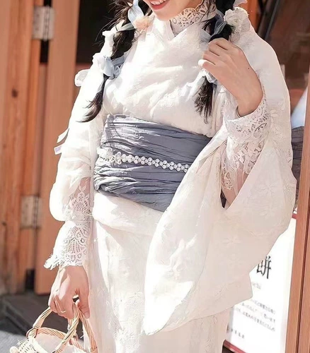 Японский банный халат, аксессуар с бантиком, 18 цветов