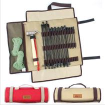 Outdoor campground nail bag Simple tool bag Camp nail bag storage bag Tent nail hammer portable storage bag Large