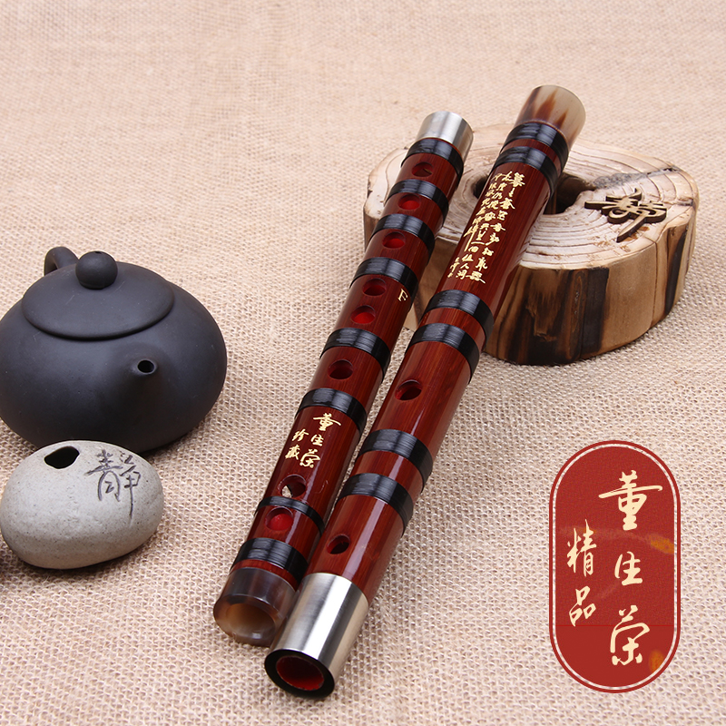 Psychic Dong sheng Rong superior flute Ancient Wind Bamboo Flute professional playing folk musical instrument Yoko flute beginology adult musical instrument