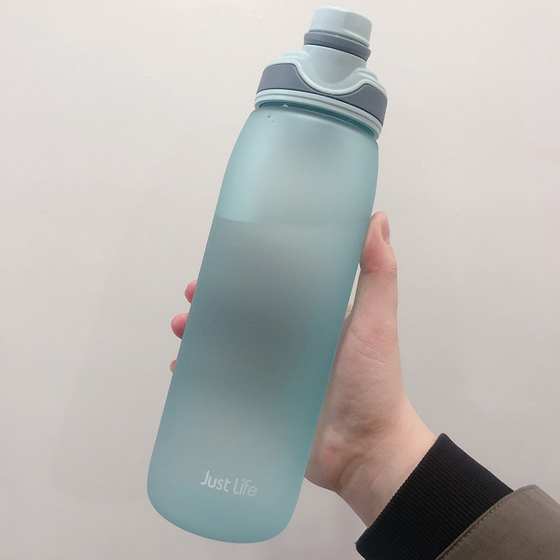 Space cup frosted plastic tritan heat resistant water cup Female student portable creative simple men's large capacity cup