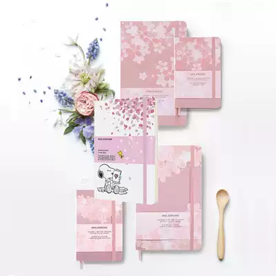 Spot moleskine notebook Japan blooming cherry blossoms sakura limited notebook creative cute female