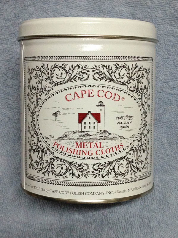 Spot US imports CAPE COD gold and silver jewellery watches metal to scratch polished cloth 12 sheet casks