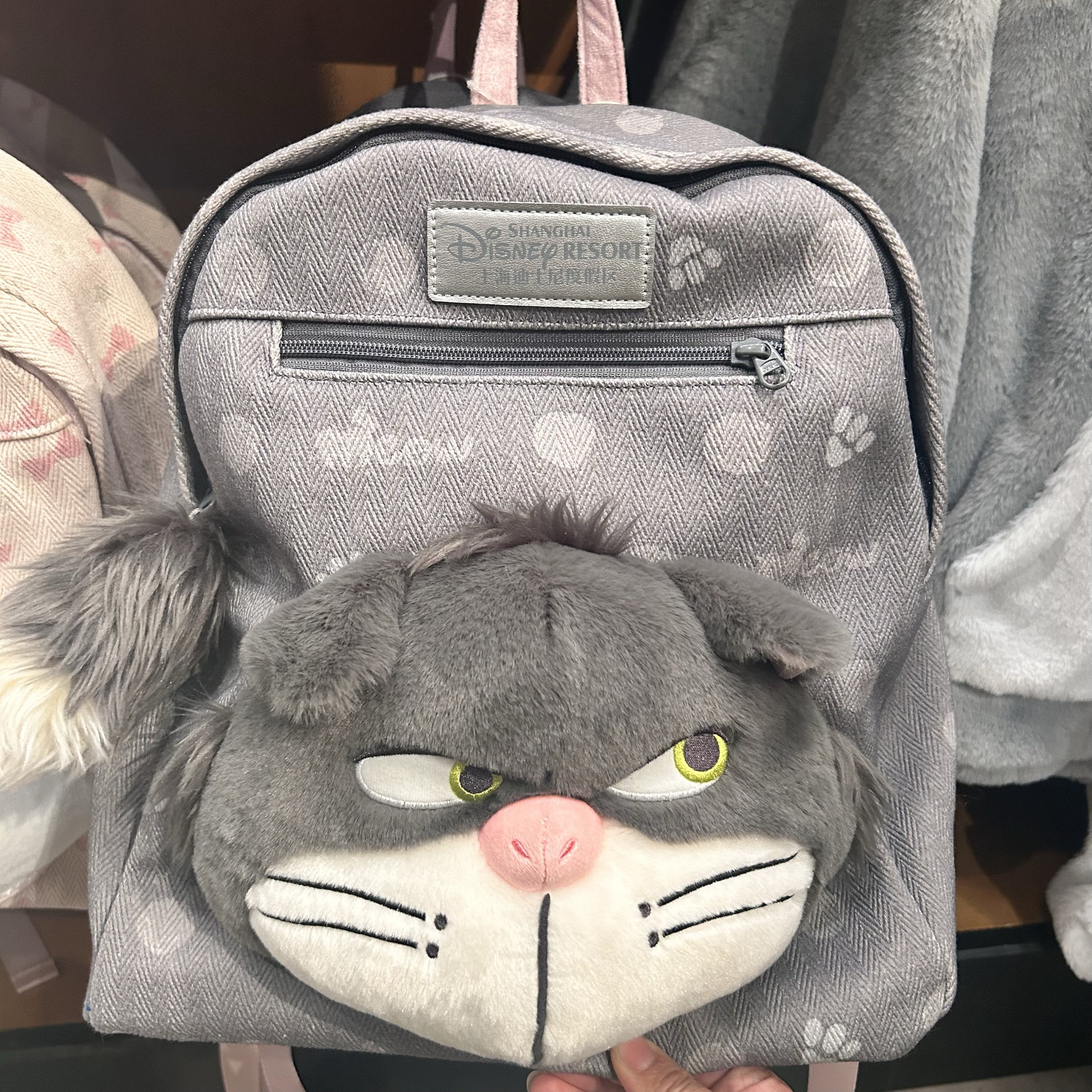 Ранец 特价上海迪士尼代购玲娜贝儿双肩包olu背包环球七宝托特包书包 Disney