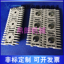 400 type ball plastic mesh belt conveyor chain module plastic universal ball conveyor belt directional ball chain plate wheel